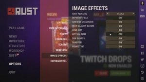 How To Enable/Disable Motion Blur In RUST