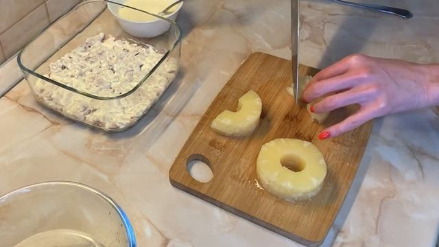 АНАНАС+КУРИЦА= СУПЕР САЛАТ