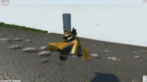 Crash Test: Dodge Charger 1970 в игре BeamNG Drive