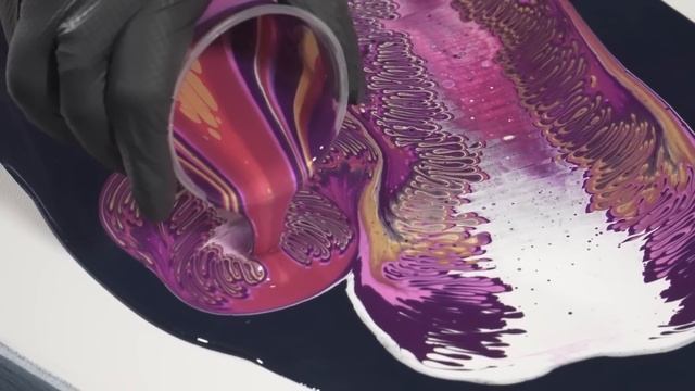 Rivers of Love  Magical Acrylic Wanderlust Pour with Breathtaking Colors!