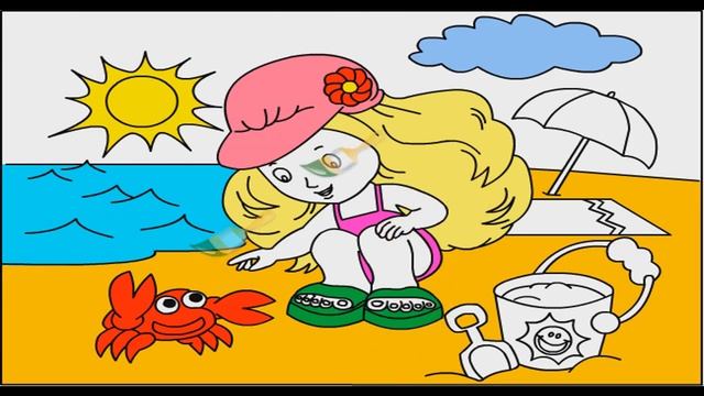 Раскраска для самых маленьких и стих Корней Чуковского Елка смотреть онлайн