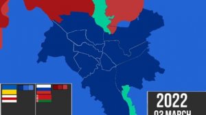 Битва за Киев на карте| Battle for Kiev on map 2022