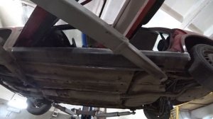 Opel Vectra ремонт кузова . Сварка, замена порогов.