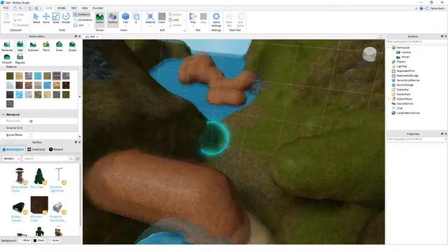Уроки по Roblox Studio №2: Ландшафт смотреть онлайн