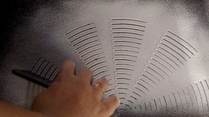 RANGOLI DESIGN PATTERNS USING COMB/ Quilling Fork