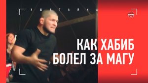Как Хабиб Нурмагомедов болел за Магомеда Исмаилова / Минеев - Исмаилов