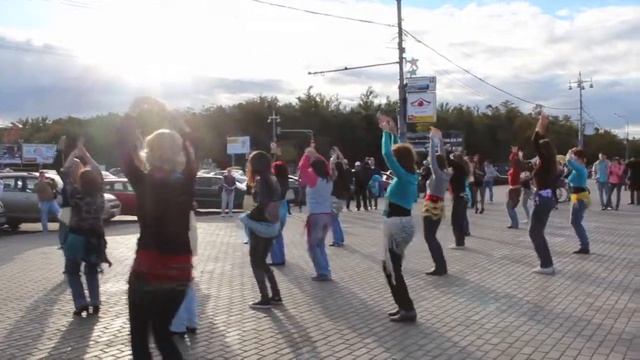 Bellydance FlashMob Moscow смотреть онлайн