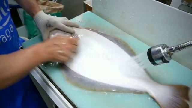 Сашими из КАМБАЛЫ