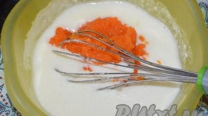 Тыквенное печенье с творогом