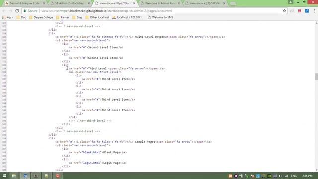 #13 Codeigniter 3 - Admin Panel Create with Bootstrap Theme