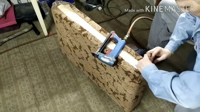 Как обшить подлокотник .часть 2 смотреть онлайн