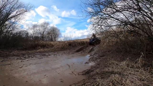 Тестируем BRP OUTLANDER 500, обкатываем новенький CF Moto X 10, заряженный YAMAHA GRIZZLY 700. смотреть онлайн