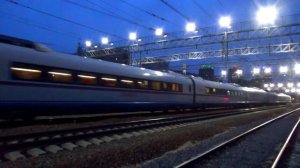 "Уже стало историей!" Высокоскоростной электропоезд ЭВС2-01 "Сапсан" №771 "СПб - Нижний Новгород"