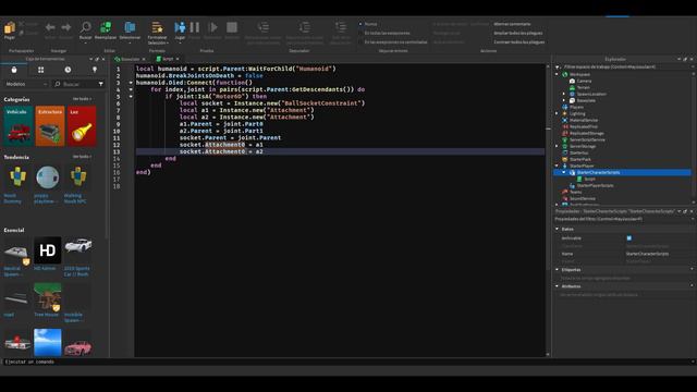 Ragdoll R6 - R15 Roblox studio Tutorial смотреть онлайн