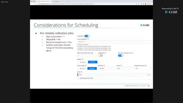 Cribl Office Hours: Cribl Stream REST Collector смотреть онлайн