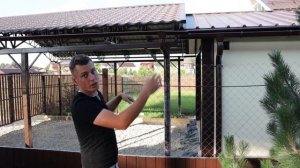 Обзор на гараж 4х7 м из сэндвич панелей.