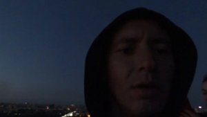 Киев. Смотровая площадка на Севастопольской. Закат.