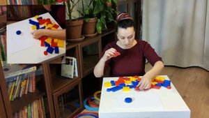 16. Блоки Дьенеша для детей 3-4 лет. Геометрические фигуры. Развитие внимания и памяти.