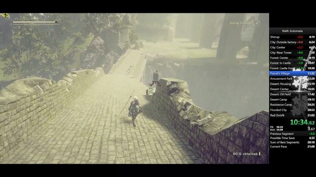 Nier Automata Red dots% speedrun 20:55 смотреть онлайн