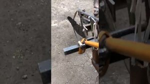 Простая навеска на минитрактор