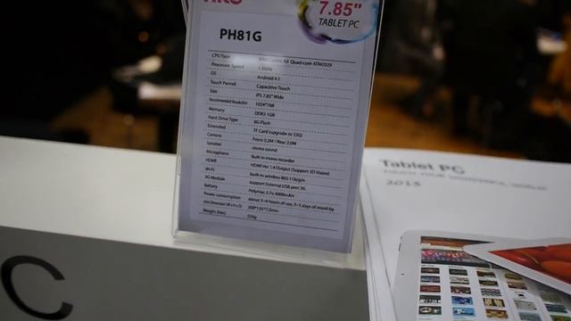 Apple iPad Mini  HKC on Android Clone Cebit 2013