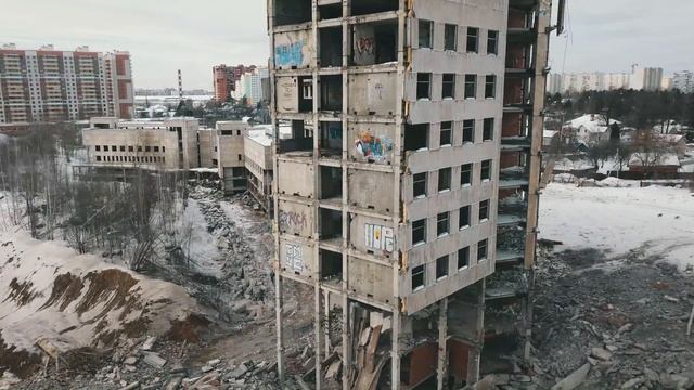 Демонтаж госпиталя в Железнодорожном, МО, hospital KGB