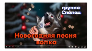 "Новогодняя песня волка" группа Сполош
