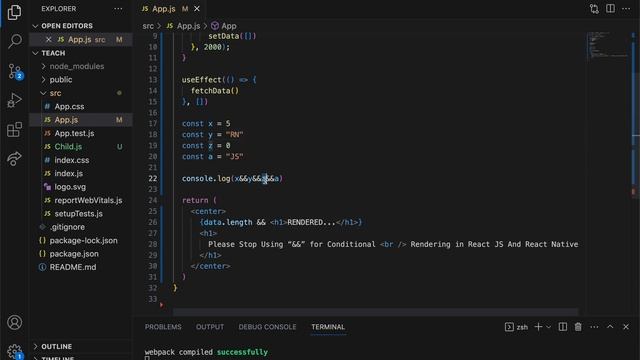 It’s 2023, Please Stop Using “&&” for Conditional Rendering in React смотреть онлайн