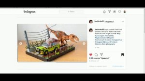 Лучшие Лего самоделки по Миру юрского периода! (Часть 1). Best lego moc Jurassic world!