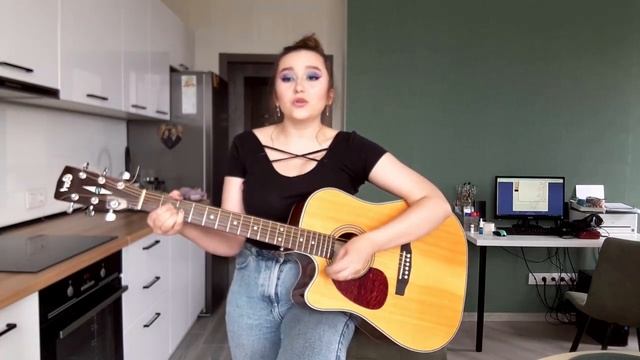ФОГЕЛЬ - НА БАЛКОНЕ Guitar Cover by KATE SH.