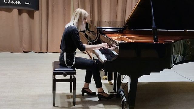 Сергей Рахманинов "Весенние воды" (переложение Ведерникова) исполняет Солодова Полина 17 лет смотреть онлайн