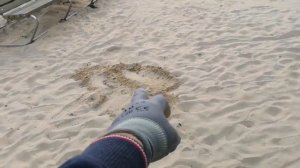 Холодное Балтийское море. Находки на пляже.