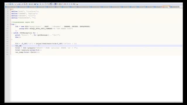Уроки PHP - 25. PDO и PHP