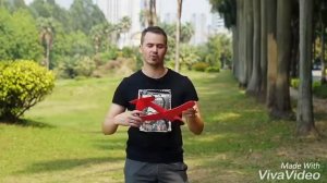 Летающий самолёт из пенопласта epp