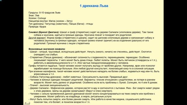 Ведическая Астрология - Дрекканы