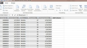 Measure: SUMX Function in Power Pivot