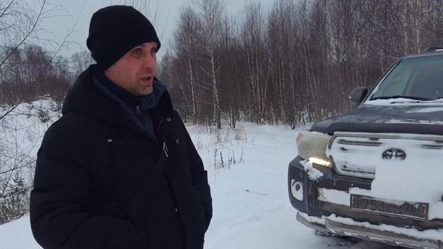 Land Cruiser vs Infiniti QX80 В ПОЛЕ ГДЕ СНЕГА ПОКОЛЕНО! смотреть онлайн