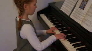 Глинка "Жаворонок" на пианино от Алексы, Glinka "skylark", "Lerche"