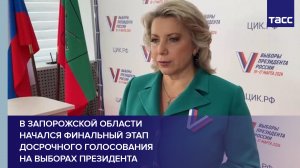 В Запорожской области начался финальный этап досрочного голосования на выборах президента