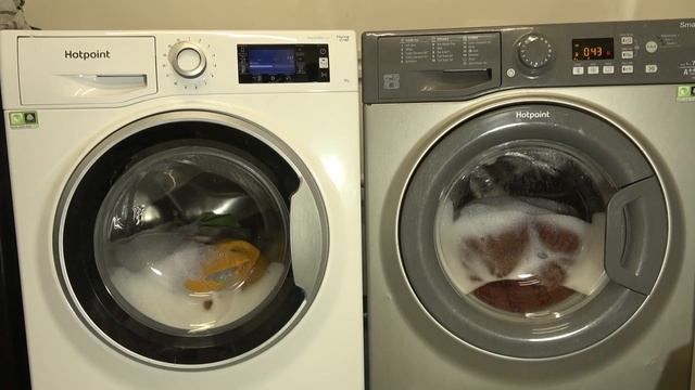 Wash Race - Hotpoint Activecare Vs. Hotpoint Smart / Delicates смотреть онлайн