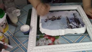 Зимнее панно ХоббиМаркет