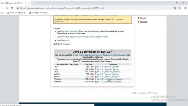 How to install java on windows