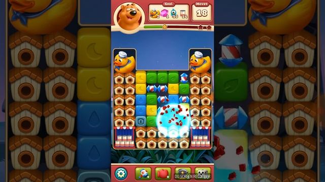 toon blast game 1145 level with boster |sarbesh