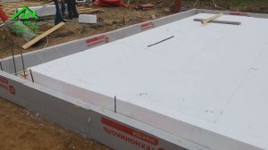 Дом из газоблока на УШП, часть 1я, фундамент, дренаж