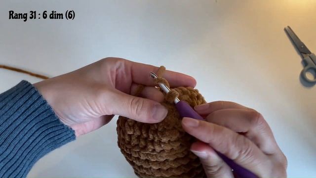 BABY GROOT AMIGURUMI TUTORIEL FACILE - BABY GROOT FRENCH TUTORIAL AMIGURUMI смотреть онлайн
