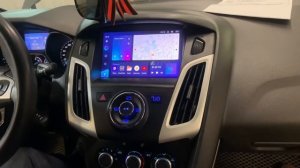 Магнитола Teyes CC3 для Ford Focus 3 рамка с кнопками второй вариант