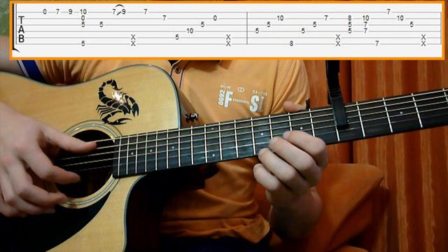 Andy McKee - Rylynn (Самый подробный разбор на гитаре / как играть) Часть 1/5 + TAB смотреть онлайн