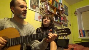 Диалог у новогодней елки, Аккорды для песни, как играть, Слова:   Ю. Левитанский, Музыка: С. Никити