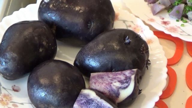 Цветной картофель Конго Вкусный Полезный Лечебный смотреть онлайн