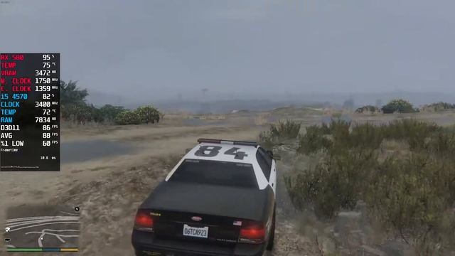 Grand Theft Auto 5 + Online | RX580 + i5-4570 смотреть онлайн